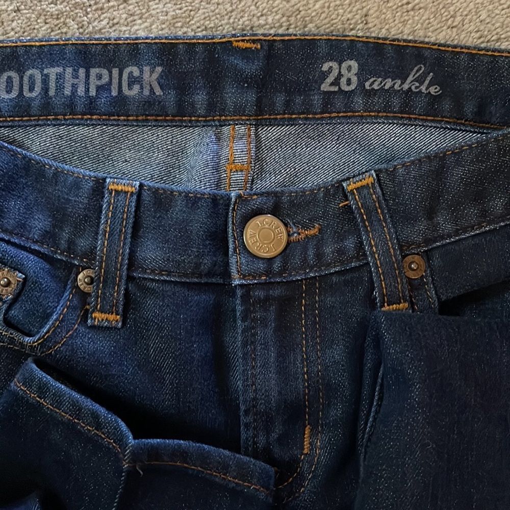 JCrew Toothpick Jeans - Picture 3 of 3